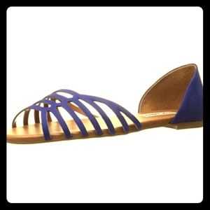 STEVE MADDEN~~Louisa Blue Nubuck
